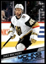 2020-21 Upper Deck Young Guns Jake Bischoff Rookie Vegas Golden Knights R102