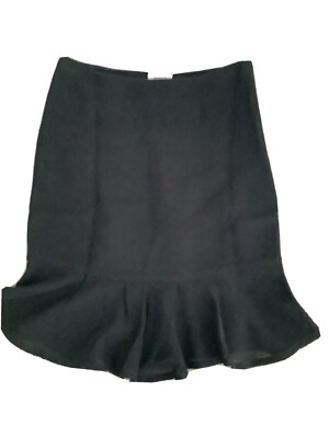 Moschino Cheap And Chic black knee length skirt