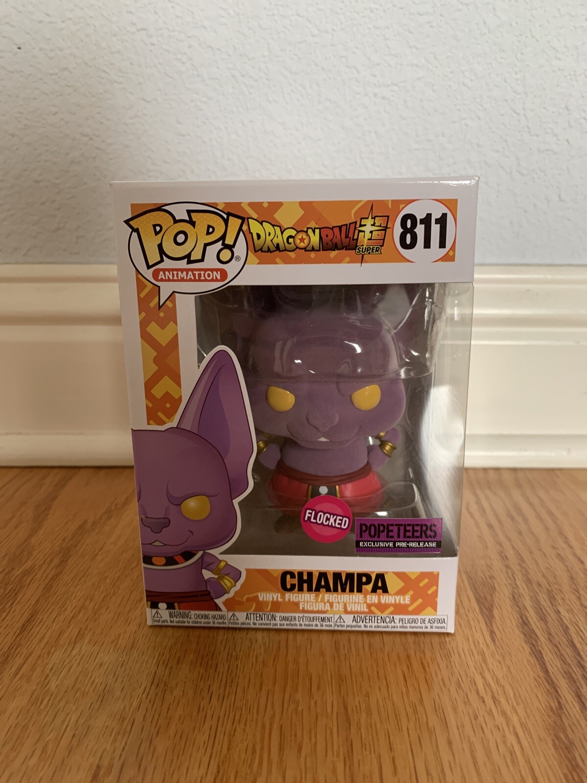 Funko Pop! Dragonball Champa Flocked Special Edition Mint With Protector