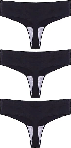 1-3 Stück bequem Seamless Damen String Tangas unsichtbare Unterwäsche ohne Naht - Bild 2 von 3