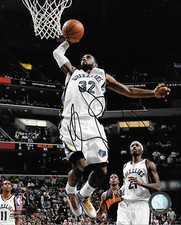 GFA Memphis Grizzlies O.J.Mayo Unterzeichnet 8x10 Foto RW1 COA