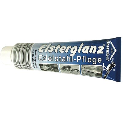 1 x Elsterglanz Edelstahl Pflege Poliermittel Polierpaste Politur Neu XXL Tube