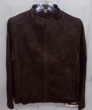 Tibor Leathers Women's 1x Brown Soft Genuine Lamb Jacket/coat New Msrp $350.00