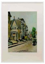 Edward Hopper prospect streetA3 A4 Framed Print Picture