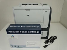 HP LaserJet Enterprise P3015X Printer & New Compatible 55X CE255X Toner P3015DTN