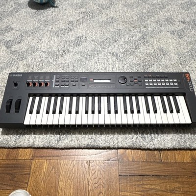 Yamaha MX49 BK 49-Key Digital Keyboard Synthesizer w/ Pitch Wheel, Display, MIDI