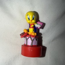 Tweety Bird Figurine Rubber Stamp Looney Tunes 1995 FREE SHIPPING