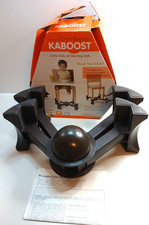 KABOOST Portable Chair Booster For Toddlers Brown Folding