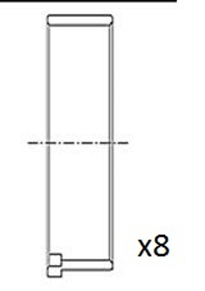 FAI Autoparts Pleuellager BB2051-STD FüR Opel Vivaro X83 Bus Movano X70 Arena TB-image