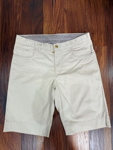 Men Zilli Shorts Beige Cotton 34