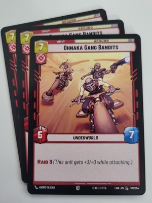 Ohnaka Gang Bandits x3 - A Lawless Time #199 - Star Wars Unlimited SWU