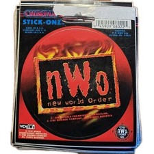 Vintage Lot of 10 WcW/ nWo Stickers nWo 4 Life
