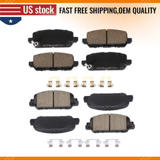 8X Front and Rear Ceramic Brake Pads Set For Honda HR-V 2016-2022 D1654 D1841