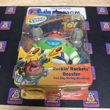 TOY STORY BUZZ LIGHTYEAR OF STAR COMMAND ROCKIN' ROCKETS BOOSTER MATTEL 1999 NEW