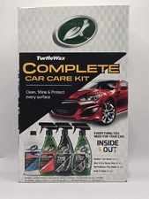 Turtle Wax Complete Car Kit 4pk Interior-Exterior