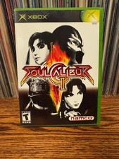 Soul Calibur II  Microsoft Xbox, 2003 Complete w/ Manual -