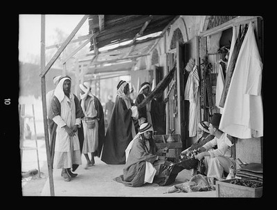 Photo:Beersheba and surroundings. (Beer Saba). Beersheba. Bedouin bazaar