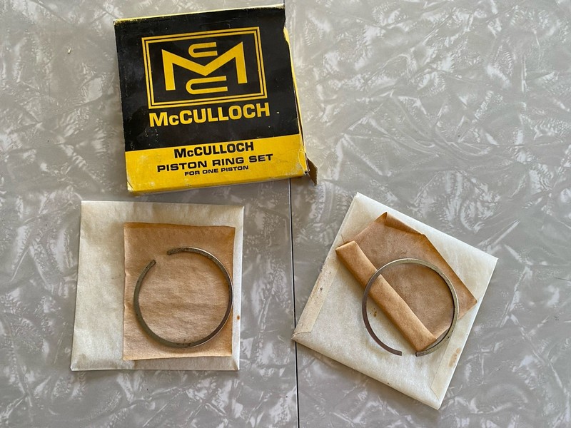 McCulloch 69305 Piston Rings Cp125 Super 797 Nos Chainsaw 