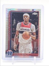 BILAL COULIBALY 2025-26 TOPPS CHROME PRISM REFRACTOR WIZARDS Q2754