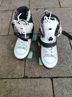 Rollschuhe Kinder Größe 33-37 weiß / Mint von Crane