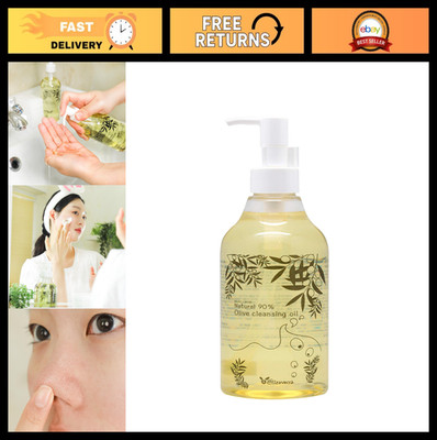 Natural 90% Olive Cleansing Oil 8.5oz - Makeup Remover & Wash Off Cleanser