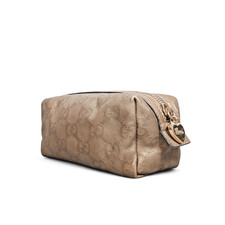 Authentic GUCCI 153228 Guccissim Cosmetic Pouch Italy -Pre loved