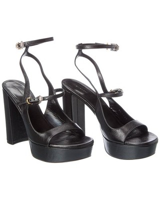 Givenchy Voyou Leather Platform Sandal (Authentic Pre-Loved) Women's  39