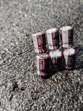 Nichicon 22 UF 100 Volts Capacitors Low Impedance Hi-Temp Qty-6