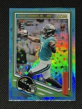 2025 Score Brian Thomas Jr /499 Stars Parallel #16 Jacksonville Jaguars