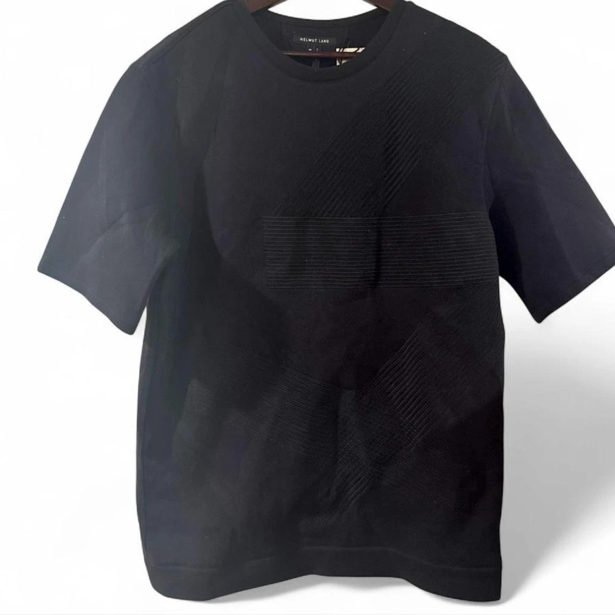 HELMUT LANG Black T-Shirts for Men for sale | eBay