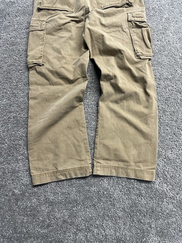 Vintage 90s Y2K UNIONBAY Baggy Wide Leg Cargo Pants Tan Grunge 30x30 Skate, $37.99 - Photo 13