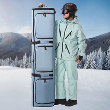 Ski Bag and Ski Boot Bag Combo Accessories Gifts Sturdy Handle PE TPU for