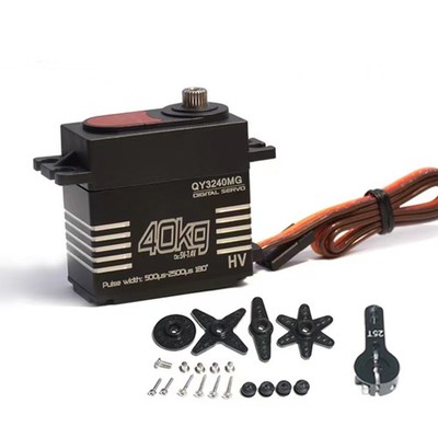 25T Arm 40kg Metall Lenkgetriebe Digital Servo für 1/8 1/10 RC Auto rr