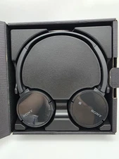 Sony Genuine MDR-ZX220BT Wireless Bluetooth On-Ear Headphone Black 