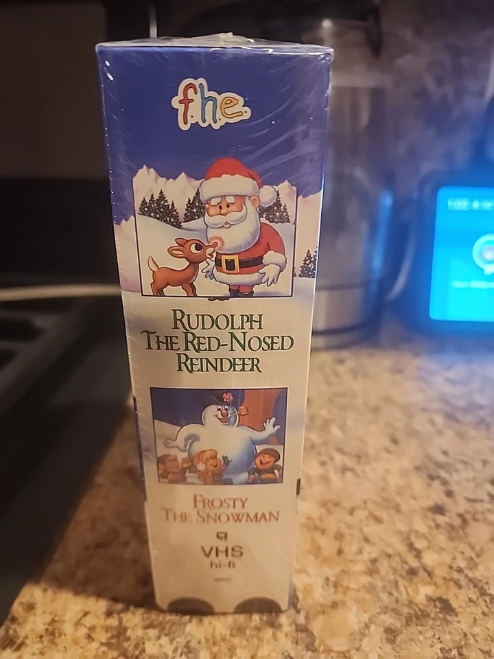Rudolph the Red Nosed Reindeer & Frosty the Snowman Movies 2 Pack VHS - Image 2 of 4