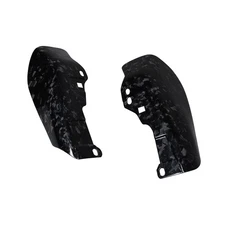 Marble Carbon Fiber Mid Frame Air Deflector for Harley 2024-25 Street Glide FLHX