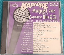 Garth Brooks Yearwood, Alabama Karaoke CDG Chartbuster CD60237 Country 2002