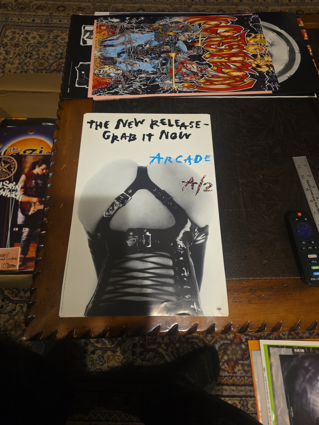 Arcade A/2 Album/CD Release promo Poster 11x17