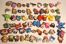 Jibbitz Shoe Charms for Crocs Lot of 60 Mixed Assortment