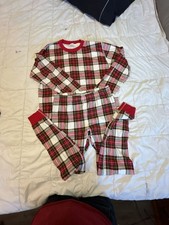 Hanna Andersson Holiday Plaid Organic Cotton Pajama Set