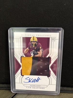 2025 Panini National Treasures Collegiate - Signatures Cam Skattebo 25/39