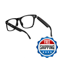 BLESSOURCE Smart Glasses with AI,Bluetooth glasses for Women and Man,116 Languag
