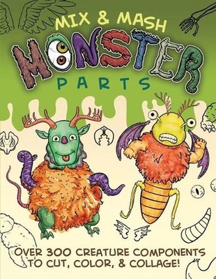 Mix & Mash Monster Parts by Phil Hilliker Paperback Book