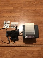 VTG Polaroid Super Shooter Land Camera Bundle Case, Timer, NOS Film Type 107C