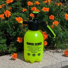 2L Garden Hand Pump Sprayer Portable Pressure Spray Bottle Water Weed Chemical