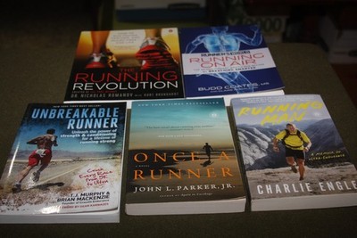 Lot of 5 TPBs - Running Man, Once A Runner, Running On Air, Running Revolution +