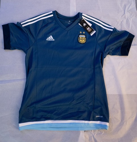 2015-16 Adidas Argentina Away Jersey Size Medium BNWT Camiseta