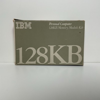 IBM Personal Computer 128KB Memory Module Kit 6540336 Vintage Computing Open Box