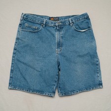 Vintage 90s 2000s Route 66 Relaxed Fit Baggy Denim Jean Shorts Jorts 38x9