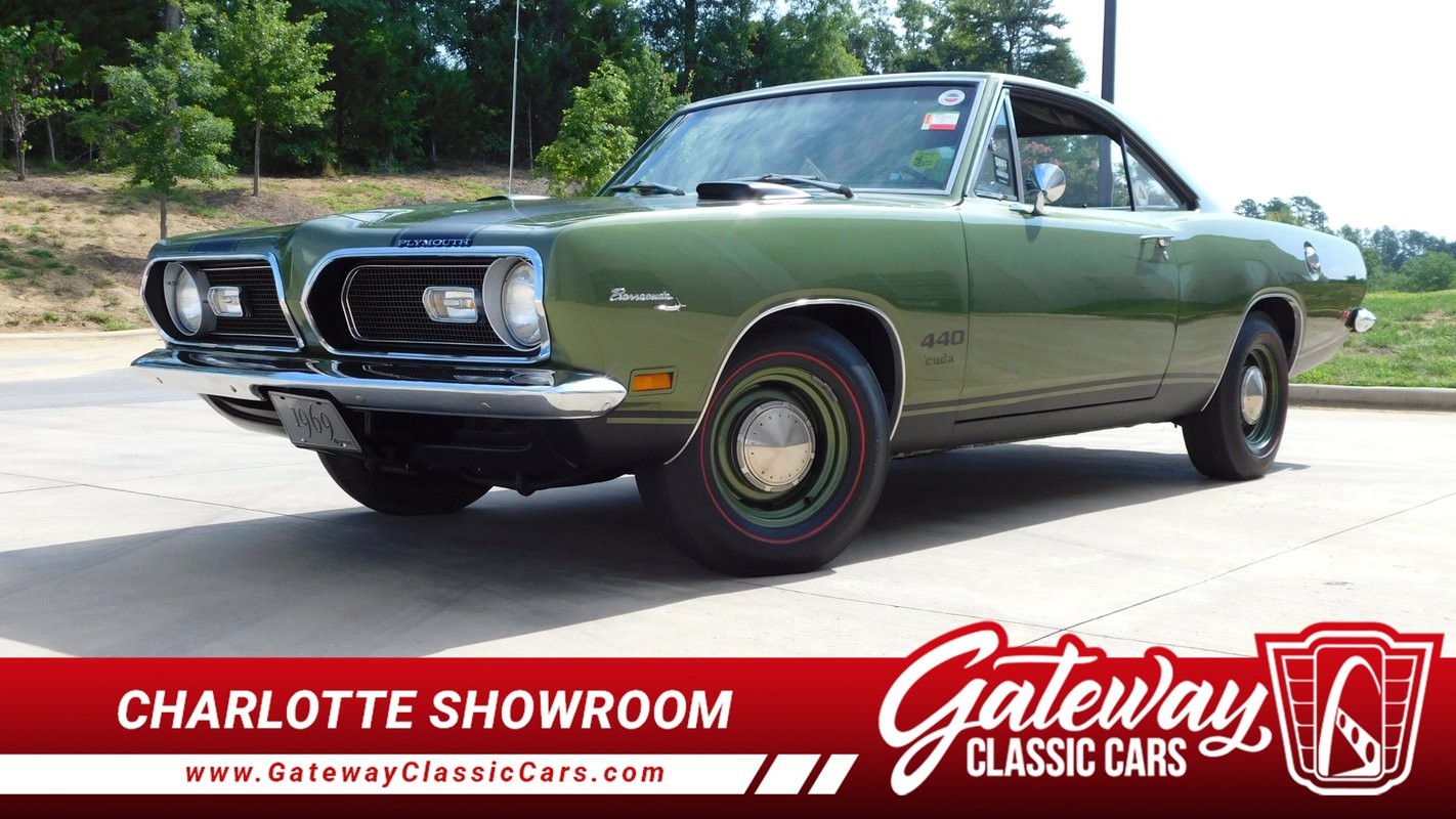 1969 Plymouth Barracuda for sale in Concord North Carolina